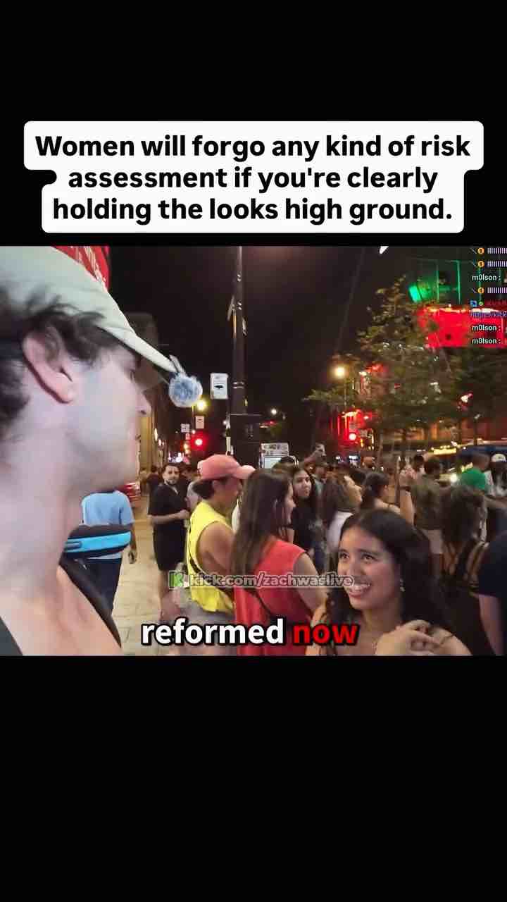 Women will ignore red flags if they find you attractive - @zach.waslive